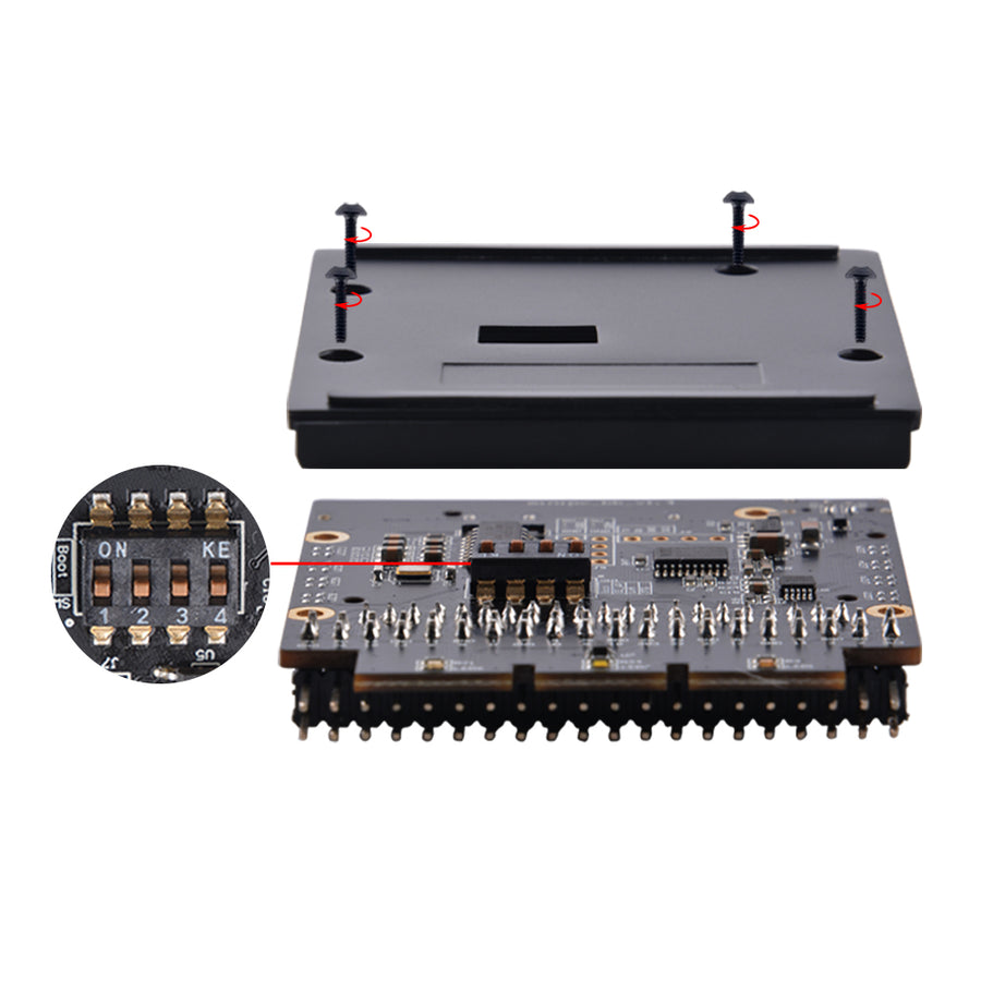 DeskPi Mini Cube for Raspberry Pi Compute Module 4/5 (CM4/CM5