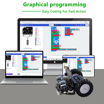 DeskPi MicroCar for Micro:Bit 0.96