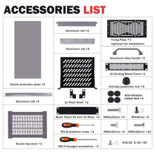 DeskPi RackMate 10 Inch 8U Server Cabinet, T1 Rackmount for Network, Servers, Audio, and Video Equipment