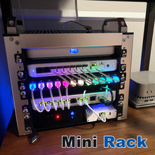 DeskPi RackMate 10 Inch 4U Server Cabinet, T0 Rackmount for Network, Servers, Audio, and Video Equipment