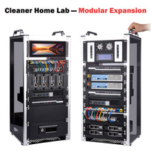 DeskPi RackMate 10 Inch 12U Server Cabinet, T2 Rackmount for Network, Servers, Audio, and Video Equipment