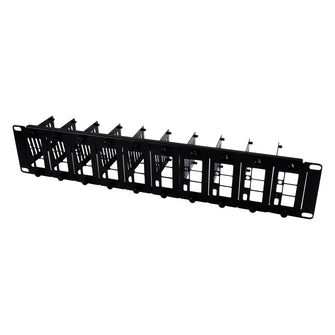 52Pi 19 Inch Removable Front Panel 2U Rack Mount for Raspberry Pi 5/4B