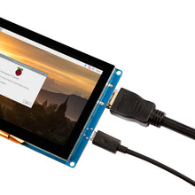 5 Inch Capacitive Touch Screen 800x480 HDMI Monitor TFT LCD Display for Raspberry Pi 4 Model B, Raspberry Pi 3/2 Model B/B+/Pi Zero & BeagleBone Black & PC