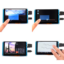 5 Inch Capacitive Touch Screen 800x480 HDMI Monitor TFT LCD Display for Raspberry Pi 4 Model B, Raspberry Pi 3/2 Model B/B+/Pi Zero & BeagleBone Black & PC