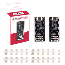 52Pi RP2040 Plus 4MB/8MB with Raspberry Pi Pico Pinout Compatibility Microcontroller Development Board