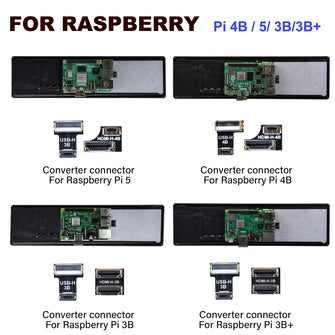 52Pi 11.26 Inch Capacitive Touch Screen 1920X440 HDMI Display Screen with Speakers for Raspberry Pi 5/4B/3B/3B+
