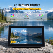 52Pi 7-Inch Capacitive IPS Screen 1024 × 600 60HZ Touchscreen Display With Speakers for Raspberry Pi 5/4B/3B+/3B/B+