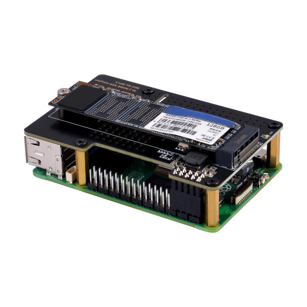 【着後レビューで 送料無料】 NVMe M.2 N04 52Pi to 5 Pi Raspberry for Adapter PCIe 内蔵ハードディスク