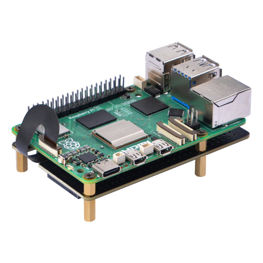52Pi N07 PCIe M.2 M-key NVMe SSD PCIe Peripheral Bottom Board for