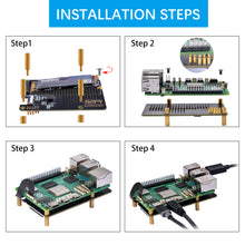 52Pi N07 PCIe M.2 M-key NVMe SSD PCIe Peripheral Bottom Board for Raspberry Pi 5, Support M.2 KEY-M NVMe SSD 2230/2242/2260/2280