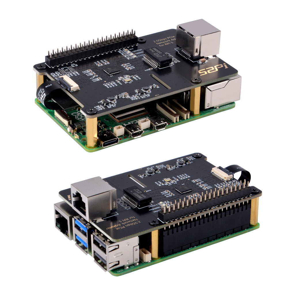 52Pi W03 2.5Gbps PCIe Network Adapter for Raspberry Pi 5 – 52Pi Store