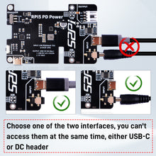 52Pi PD Power Expansion Board for Raspberry Pi 5 8GB 4GB, with Always-ON switch, Automatic Startup and Manual Power Control Function
