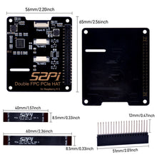 Raspberry Pi 5 B12 Double FPC PCIe HAT