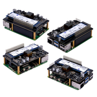 52Pi P33 M.2 NVMe 2280 PoE+ HAT Extension Board for Raspberry Pi 5, Support M.2 NVMe SSDs  2230/2242/2260/2280