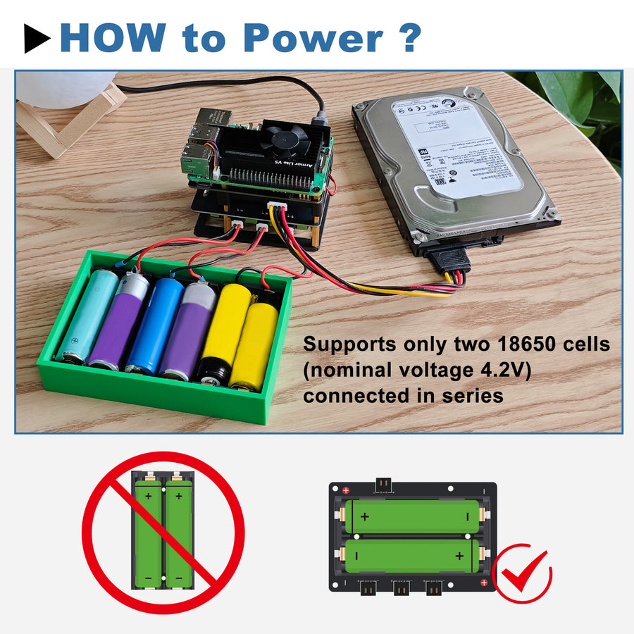 52Pi UPS Gen 6 Power Module with Physical Power Button