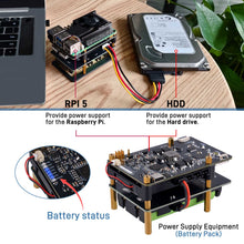 52Pi UPS Gen 6 Power Module with Physical Power Button & PikaPython Support for Raspberry Pi 5/4B