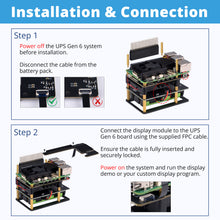 52Pi 1.3" LCD TFT Display Module 240X240 Pixel RGB-Color Screen for UPS Gen 6