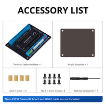 52Pi Terminal Expansion Base for Arduino, Screw Terminal Breakout Board for Arduino NANO ESP32
