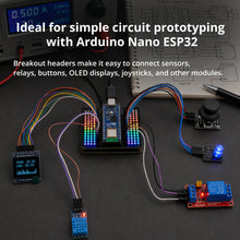 52Pi RGB LED Matrix Expansion Board for Arduino Nano ESP32, 104 Individually Addressable RGB LEDs Matrix Shield for Arduino