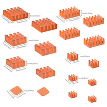 52Pi Copper Heatsinks for Raspberry Pi 5 and Raspberry Pi 4 Model B (18PCS )