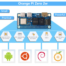 Orange Pi Zero 2W 2GB/4GB with Power Heatsink 64GB TF Card