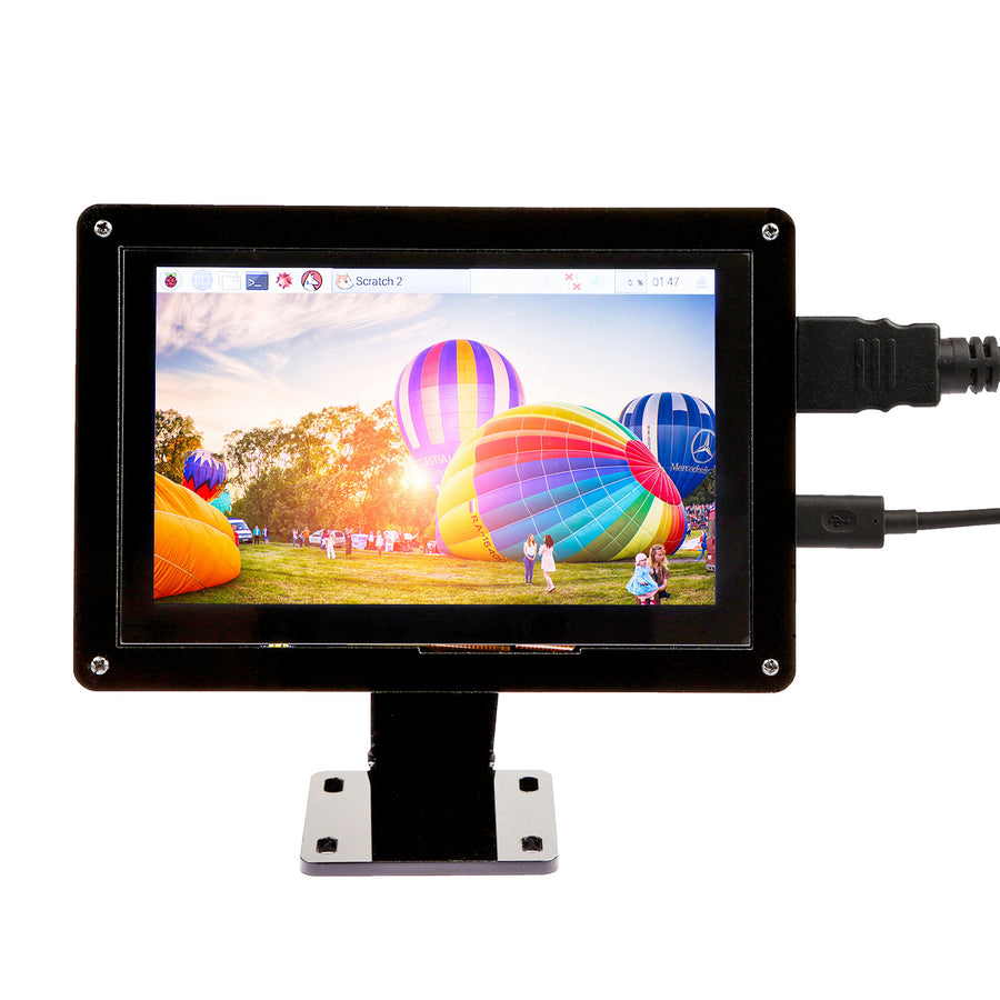 52Pi 5 Inch 800*480 Capacitive Touch Display Screen Monitor for
