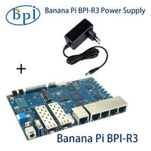Banana Pi BPI R3 Router Board With MediaTek MT7986 Quad Core ARM A53 + MT7531A Chip Design, 2G DDR RAM, 8G eMMC Flash Onboard