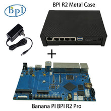 52Pi Banana PI BPI-R2 Pro Rockchip RK3568 Quad-core 2G LPDDR4 16G eMMC Support PCIE M.2 key-e SATA SBC Opensource Router Demo Board