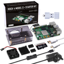 52Pi ROCK 4 Model C+ 4GB Single Board Computer Rockchip RK3399-T Arm Cortex-A72 + Cortex-A53