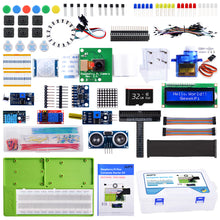 52Pi Raspberry Pi Complete Starter Kit DIY Electronic Project LED Sensor Breadboard Jump Wire LCD Display Module