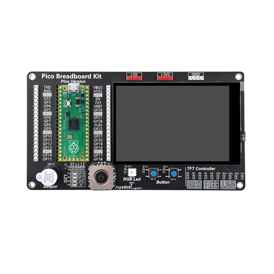 Micropython Learning KEYESTUDIO Raspberry Pi PICO IO Shield Pico ...