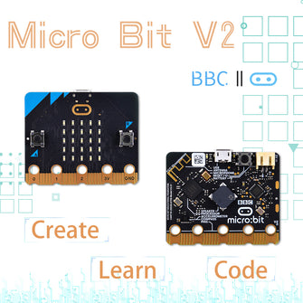 BBC Micro:Bit V2 Basic Starter Kit , Programming, Coding for Kids Teens Discovery Kit