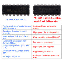 52Pi Electronic Component Kit Resistors Inductors Diodes Transistors LED Transformers Breadboard Oscillators DIY Electronics Projects