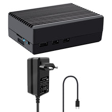 52Pi Aluminum Passive Cooling Case Black Enlosure Shell for Raspberry Pi 5