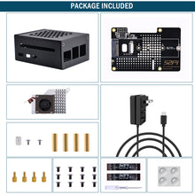 52Pi N04 M.2 2280 PCIe To NVMe Top Extension Adapter Board with Metal Case including Power Supply and Official Cooler  for Raspberry Pi 5