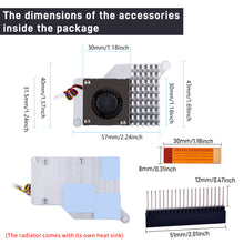 52Pi M.2 HAT+ and Raspberry Pi Active Cooler for Raspberry Pi 5, Support M.2 SSD 2230/2242