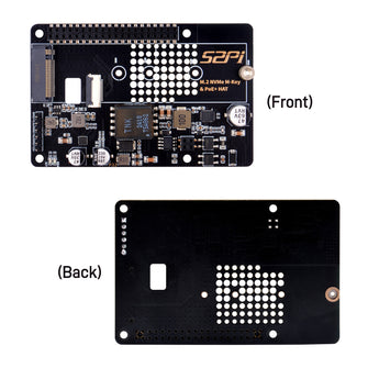 52Pi P33 M.2 NVMe 2280 PoE+ HAT Extension Board with Official Cooler  for Raspberry Pi 5