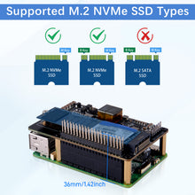 52Pi P33 M.2 NVMe 2280 PoE+ HAT Extension Board with Official Cooler  for Raspberry Pi 5