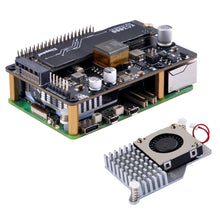 52Pi P33 M.2 NVMe 2280 PoE+ HAT Extension Board with Official Cooler  for Raspberry Pi 5