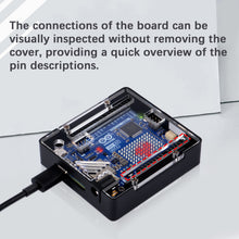 Metal Case for Arduino UNO R4, Student Starter Kit for Arduino R4 WiFi with LEDs, Jumper Wire, Breadboard and Resistor