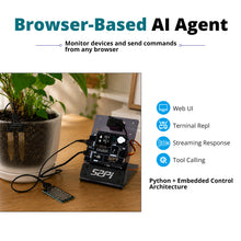 52Pi EmbodiQ AI Agent Kit for Arduino UNO Q, Natural Language Control Kit with Arduino UNO Q 4GB Board, Sensors, Servo & OLED