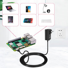 52Pi 5V 5A Power Supply Type-C For Raspberry Pi 5 US/UK/EU Standard