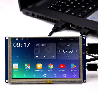 52Pi 5 Inch HDMI LCD Touch Screen 800*480 TFT Display for Raspberry Pi ...