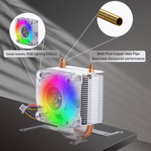 ICE-Tower CPU Cooler RGB LED Light Cooling Fan for Raspberry Pi 5