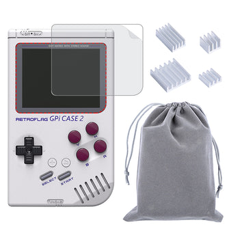 Retroflag GPi CASE 2 for Raspberry Pi CM4, with 3.0” LCD and 4000mAh Li-on Rechargeable Battery, with Type C Charging Port