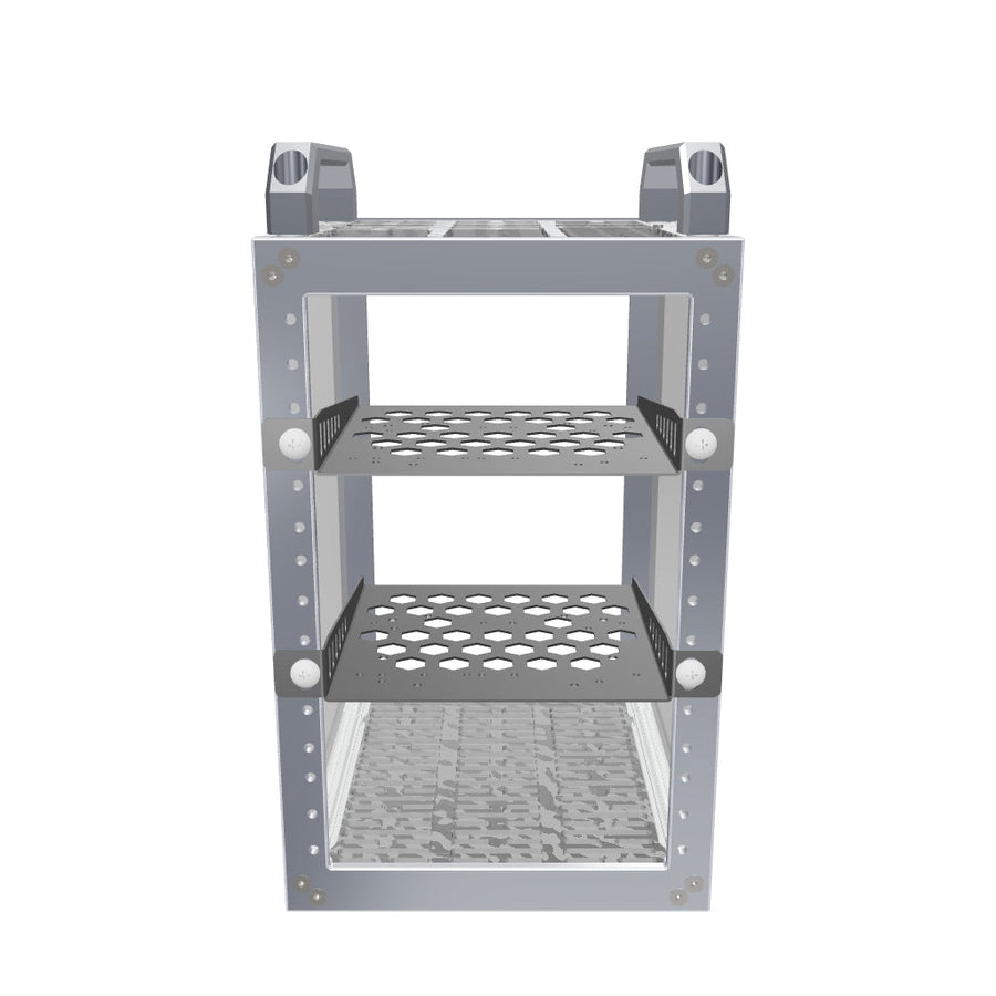 DeskPi RackMate Mini Server Cabinet, TT Rackmount for Network