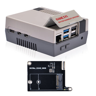 [Pre-sale] GAME5PI Case with N08 M.2 NVME PCIE Board For Raspberry Pi 5