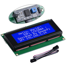 IIC I2C LCD 2004 Serial 20x4 Display Module with I2C Interface Adapter for Raspberry Pi Arduino STM32 DIY Maker Project BPI Tinker Board Electrical IoT Internet of Things