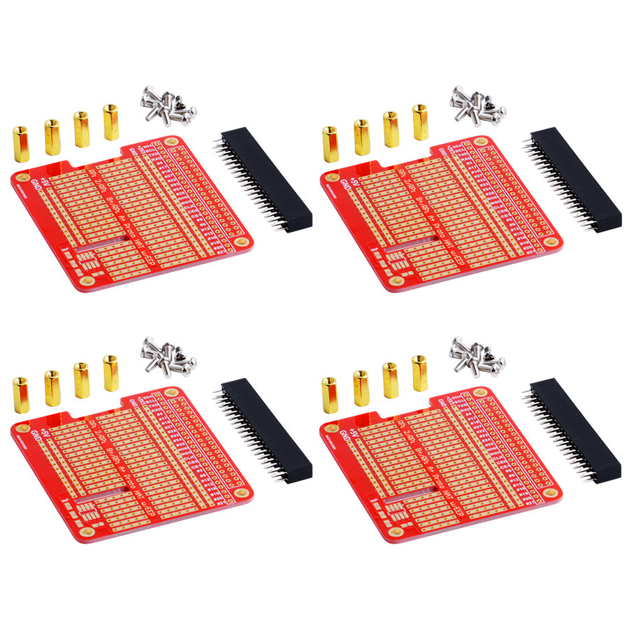 GTIWUNG 400 & 830 Tie Points Mini Breadboard Kit, soldeervrij prototype printplaat voor Arduino Proto Shield 130 stuks steekbruggen jumper wire kabel GTIWUNG 400 & 830 Tie Points Mini Breadboard Kit, soldeervrij prototype printplaat voor Arduino Proto Shield 130 stuks steekbruggen jumper wire kabel