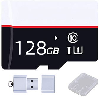 Preloaded (Raspberry Pi OS) SD Card, MicroSD Memory Card with Card Rea ...